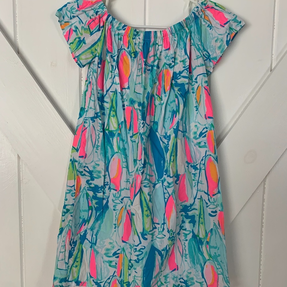 Lilly Pulitzer tassel dress EUC